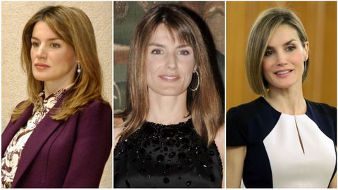 Los 5 cortes de pelo de Doña Letizia que han marcado su reinado - Divinity