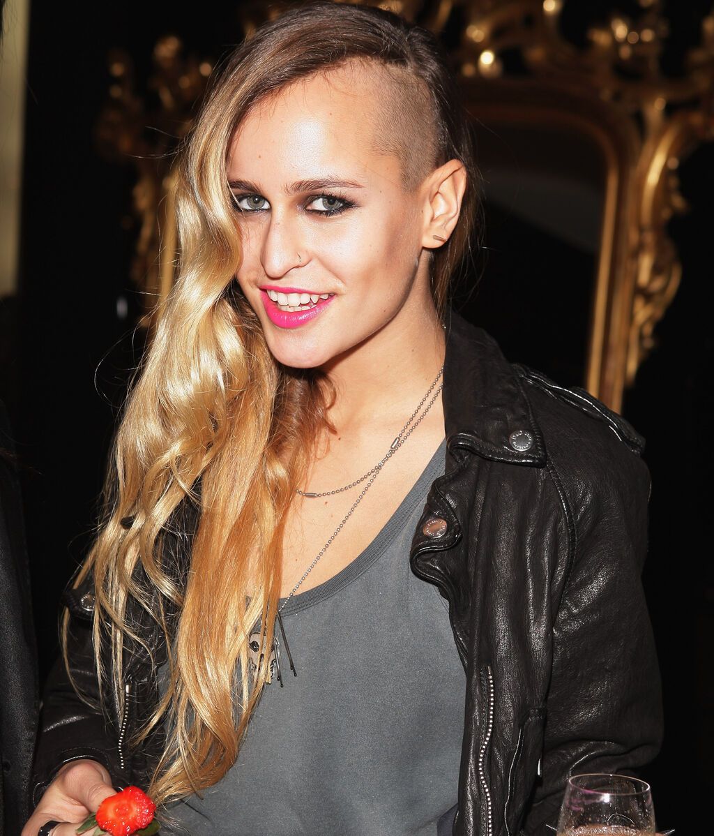 Alice Dellal, en un desfile de Dolce & Gabbana en 2008/09
