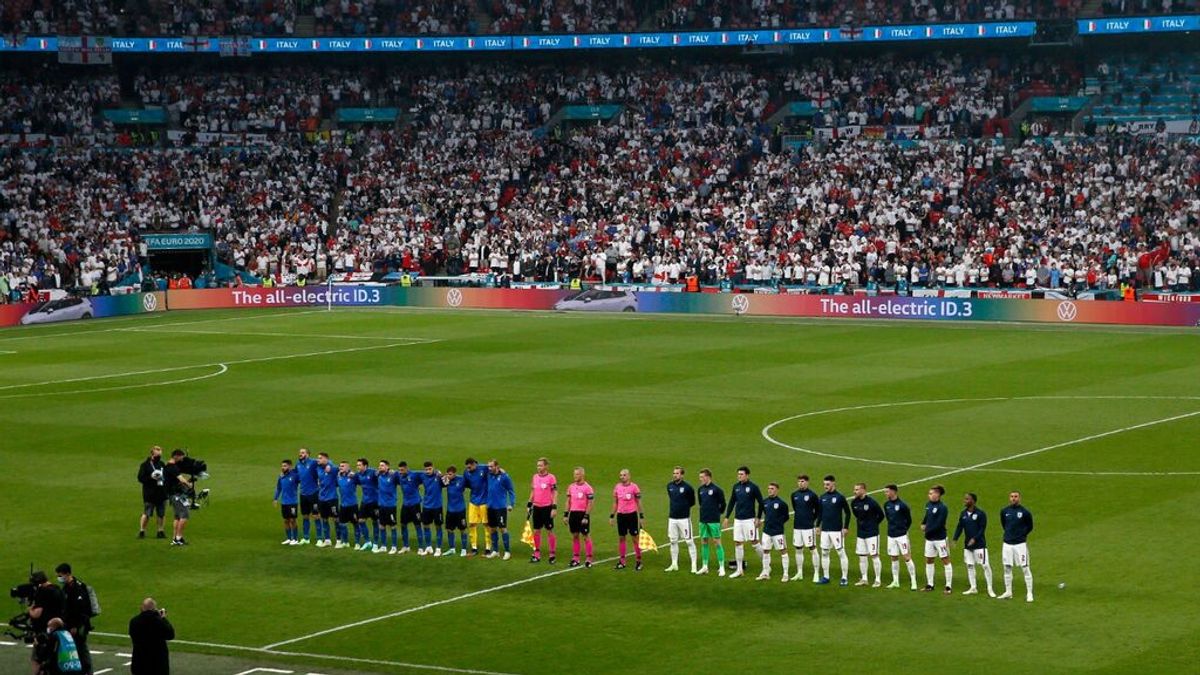 El tercer tiempo de la Eurocopa en Inglaterra: los contagios han subido un 43 por ciento El tercer tiempo de la Eurocopa en Inglaterra: los contagios han subido un 43 por ciento