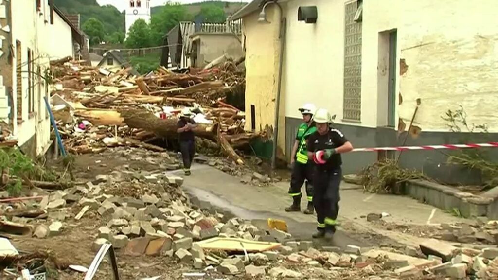Catástrofe en Alemania