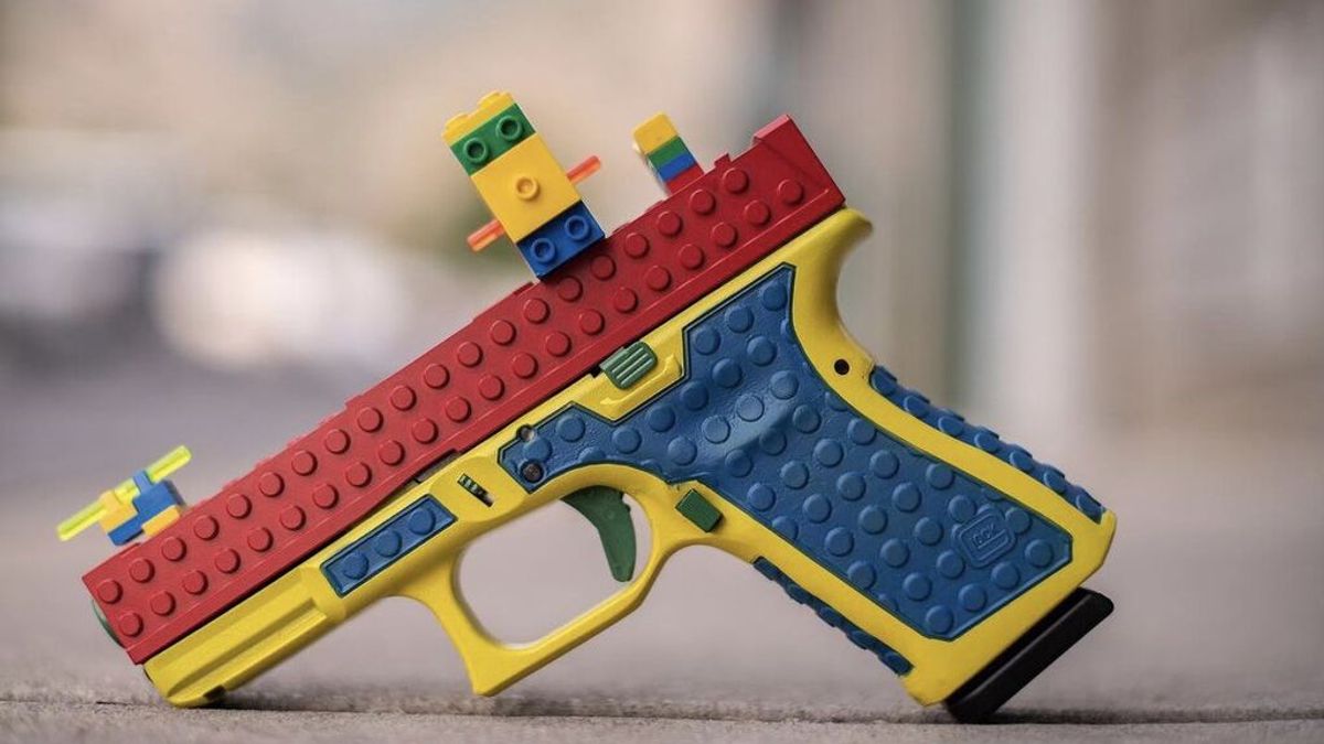 Pistola con aspecto de Lego: "Mata igual que cualquier otra"