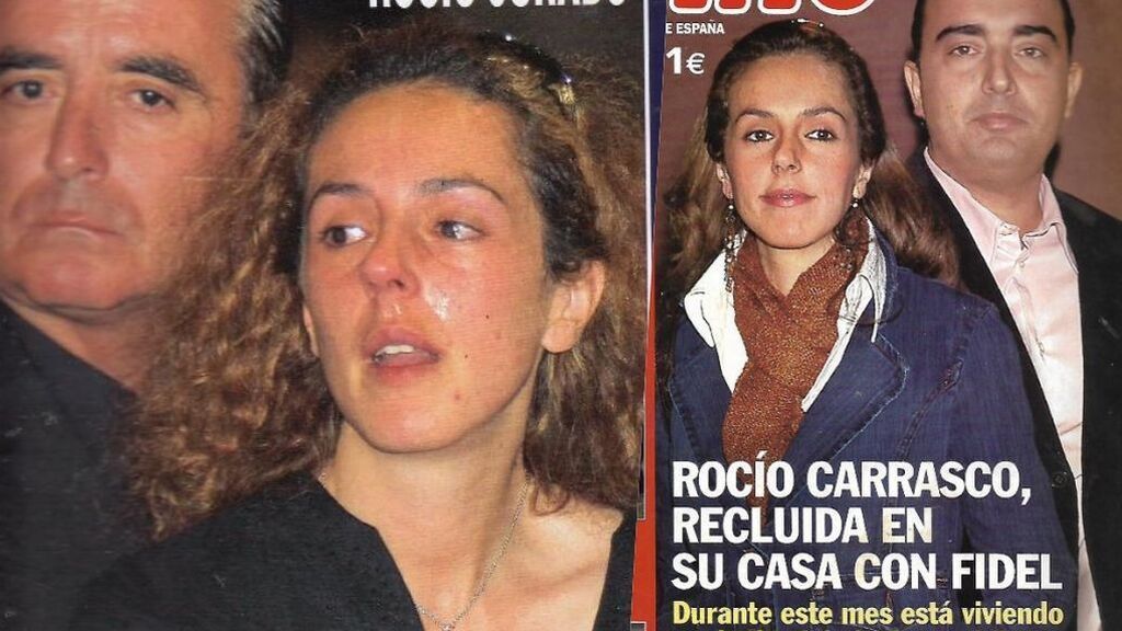 Rocío Carrasco y Fidel Albiac