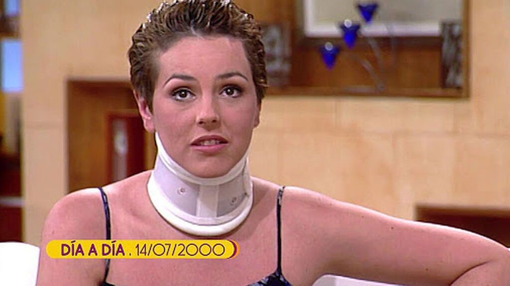 Rocío Carrasco, tras su accidente tráfico