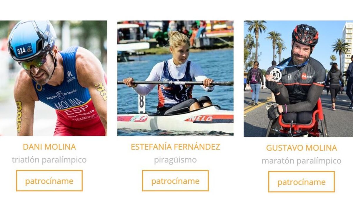 Patrocinaundeportista.com, la web para subvenciona deportistas olímpicos desde 99 euros al año Patrocinaundeportista.com, la web para subvenciona deportistas olímpicos desde 99 euros al año