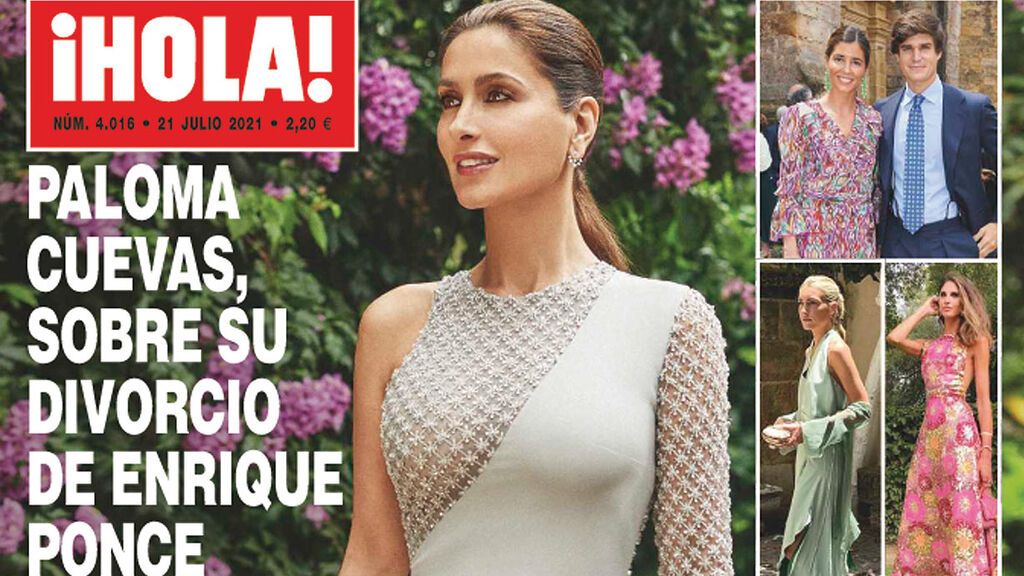 Paloma Cuevas, en la revista ¡Hola!