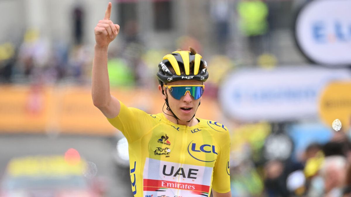El esloveno Tadej Pogacar se confirma como virtual ganador del Tour de Francia El esloveno Tadej Pogacar se confirma como virtual ganador del Tour de Francia