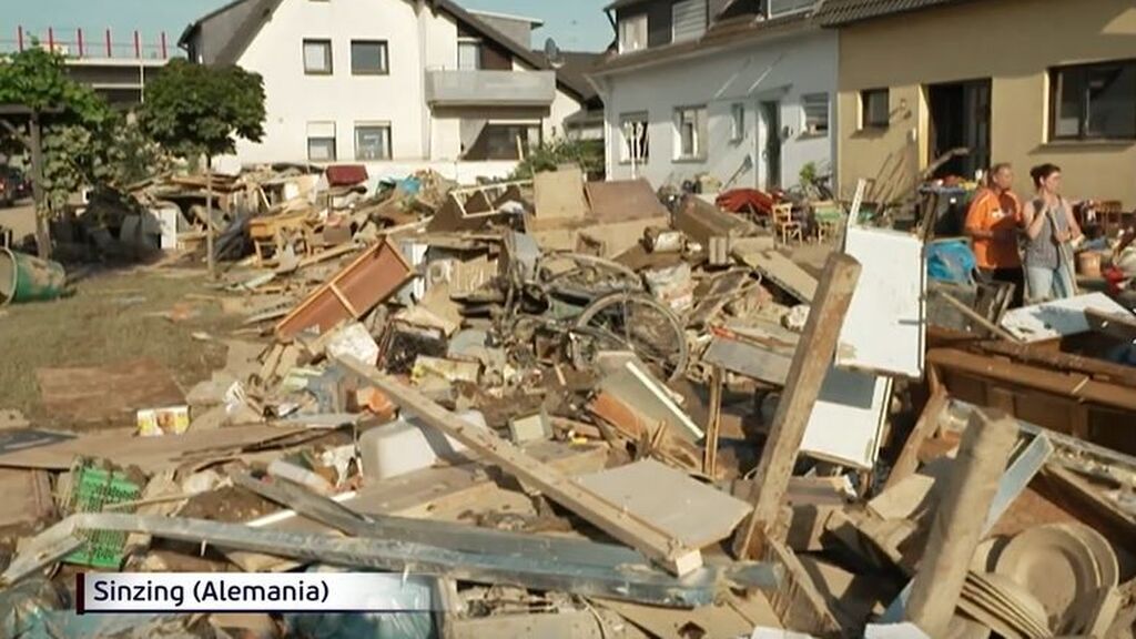 Inundaciones en Alemania: los vecinos de las zonas más afectadas hacen balance de las pérdidas ocasionadas
