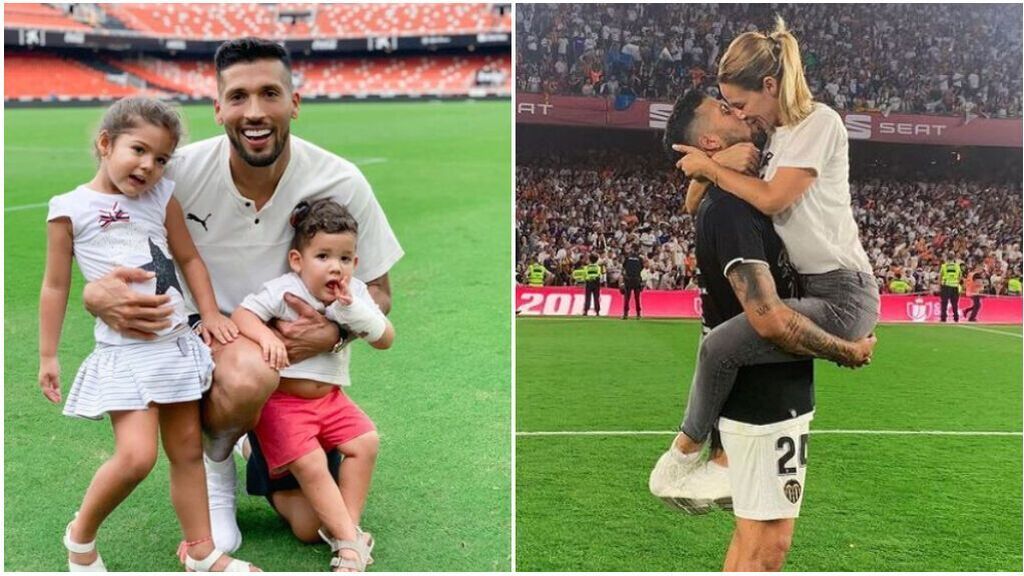 Garay anuncia su retirada del fútbol con una emotiva carta: "Mis vitaminas imprescindibles, mi mujer e hijos"