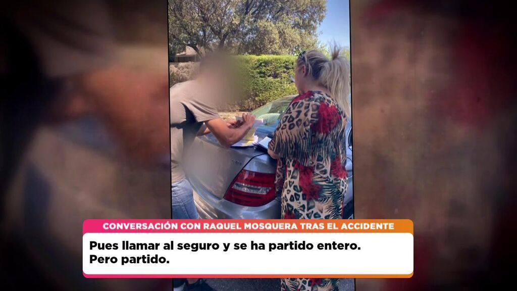 El percance de Raquel Mosquera con el equipo de 'Viva la vida'