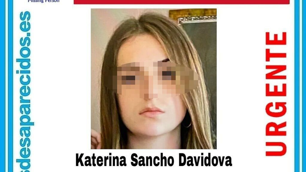 Encuentran a Katerina Sancho, la menor de 13 años desaparecida en Cantabria