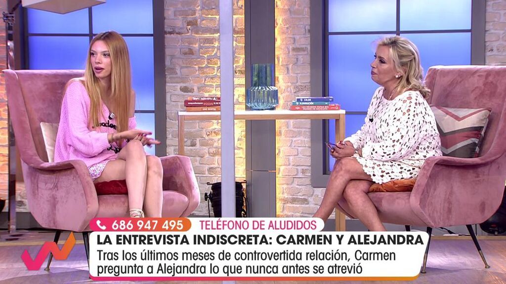 Carmen Borrego entrevista a Alejandra Rubio