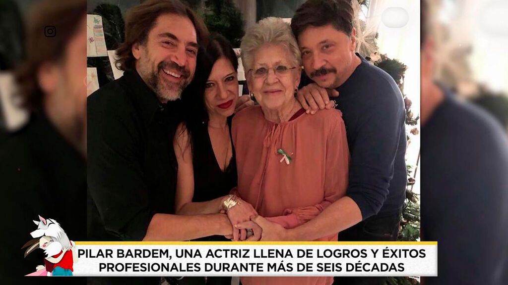 El mundo del espectáculo llora la pérdida de Pilar Bardem Socialité 2021 Programa 472