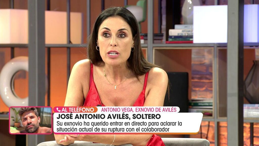 Los colaboradores no comprenden al exnovio de Avilés