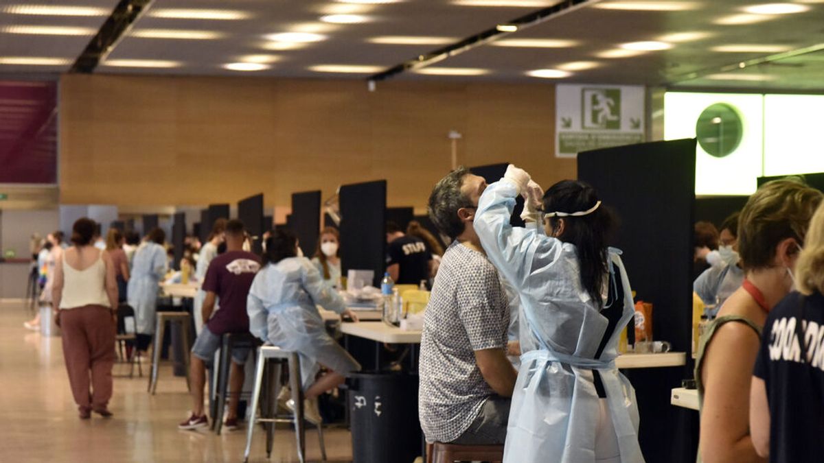 La incidencia se dispara hasta casi los 600 La incidencia se dispara hasta casi los 600