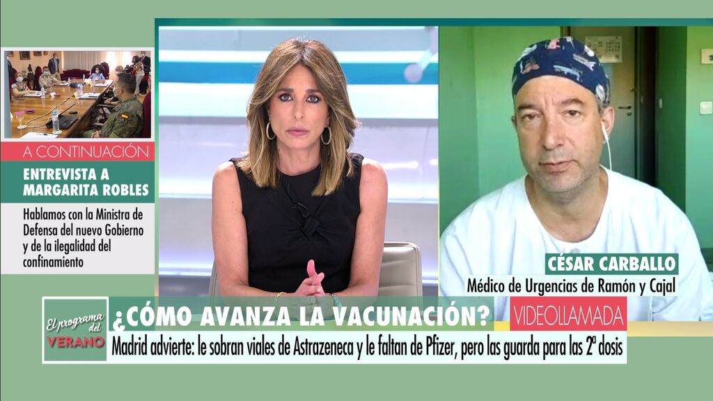 La dura crítica del doctor César Carballo por la falta de vacunas en la capital
