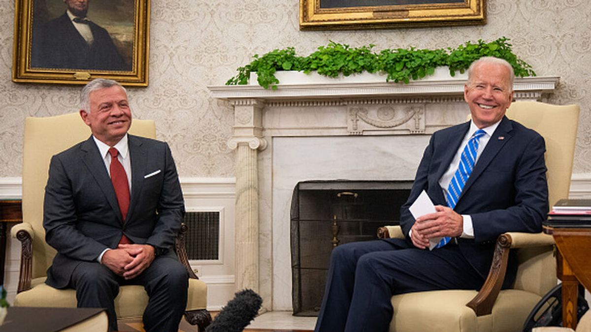 Biden y el rey Abdalá II reafirman la "fuerza" de la asociación entre EEUU y Jordania Biden y el rey Abdalá II reafirman la "fuerza" de la asociación entre EEUU y Jordania