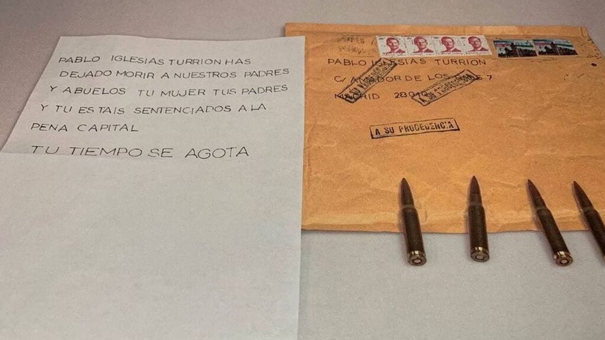 Carpetazo a las investigaciones sobre el envio de balas a Iglesias, Marlaska y Gámez al no identificar al responsable Carpetazo a las investigaciones sobre el envio de balas a Iglesias, Marlaska y Gámez al no identificar al responsable