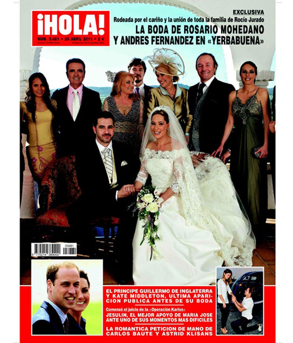 Chayo Mohedano también celebró su boda en Yerbabuena