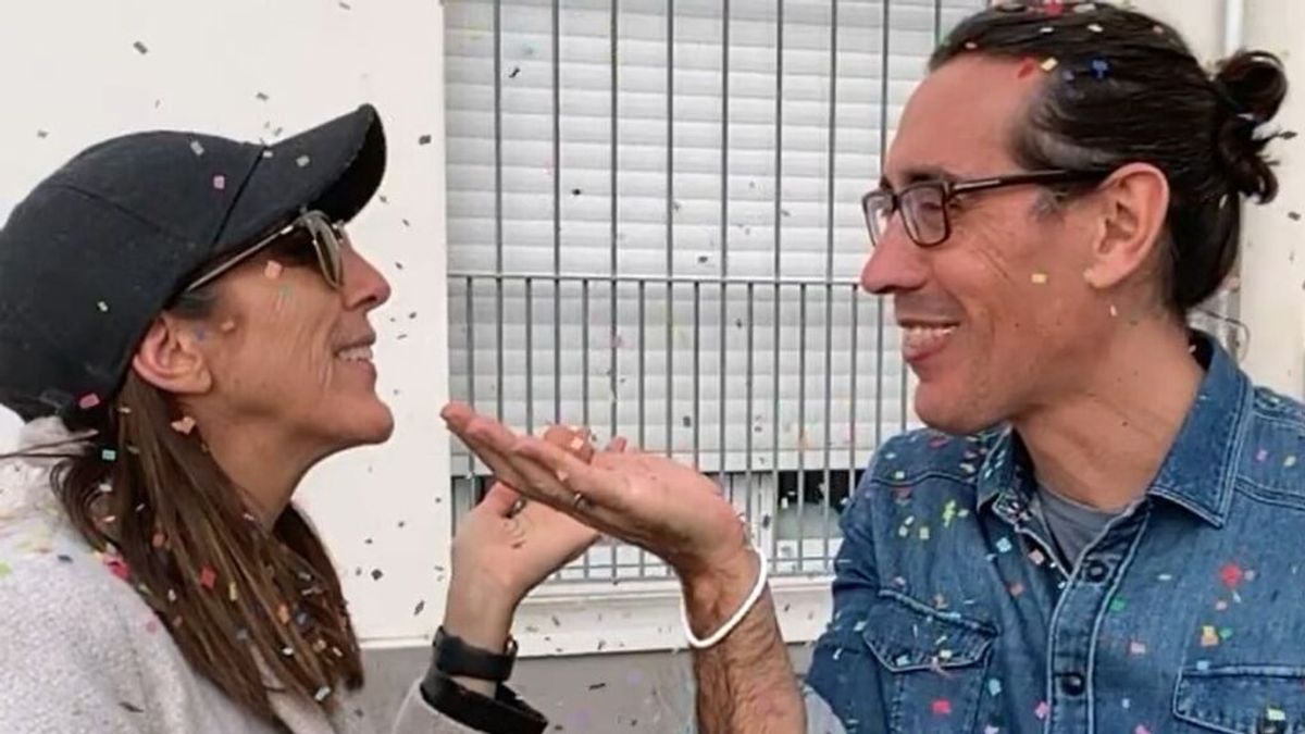 Paz Padilla con su marido fallecido, Antonio Vidal Paz Padilla con su marido fallecido, Antonio Vidal