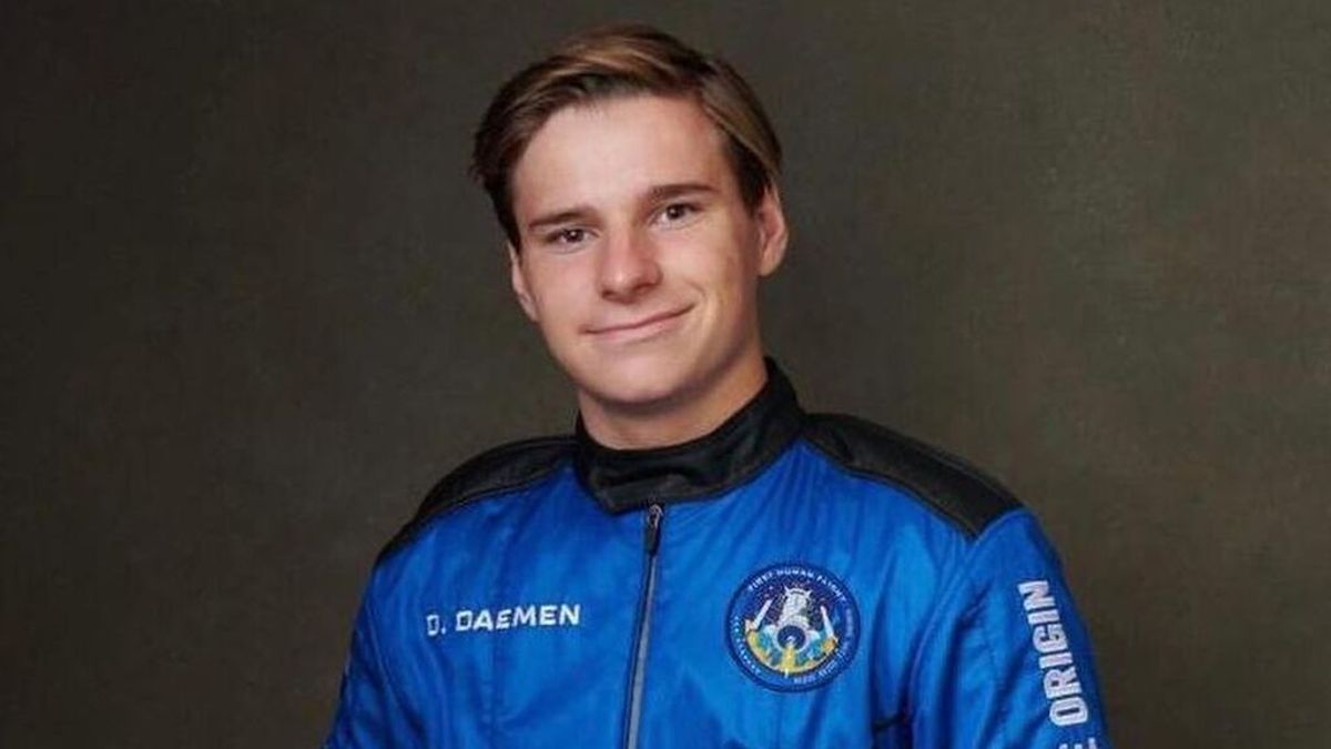 Tiene 18 años, es holandés y estudió en Málaga: así es Oliver Daemen, la persona más joven en viajar al espacio