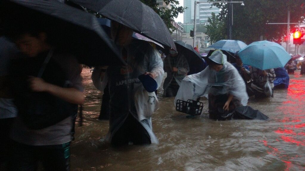 Las imágenes de las terribles inundaciones de  China