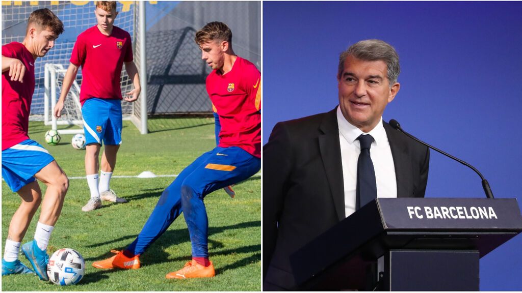 Laporta pone nuevas normas a los niños de La Masia: ni teñirse ni teléfonos móviles