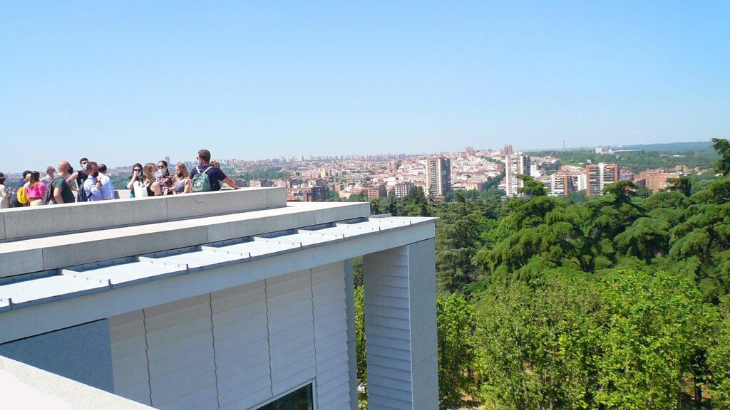 El mirador de la Cornisa del Palacio Real.