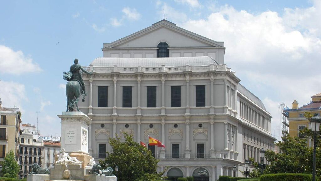 El Teatro Real, en Madrid.
