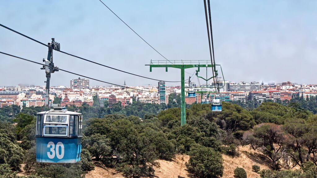 El teleférico de Madrid con el que puedes llegar a la Casa de Campo.