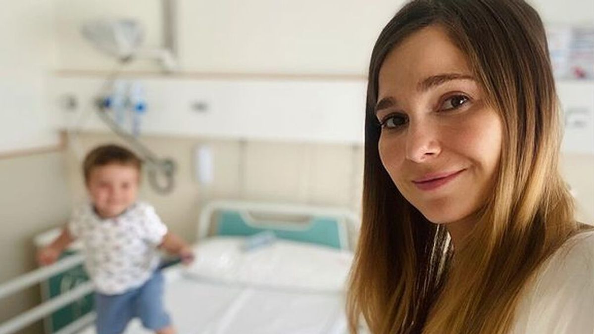 Natalia Sánchez, ingresada en el hospital con su hijo Neo: "Qué lentas pasan las horas"