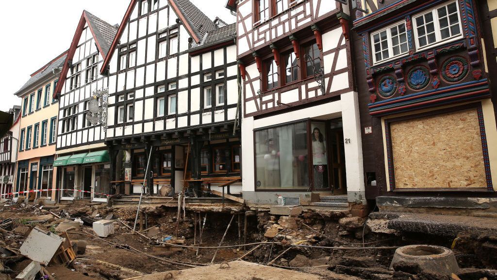 Alemania, devastada por las inundaciones, espera las ayudas del Gobierno