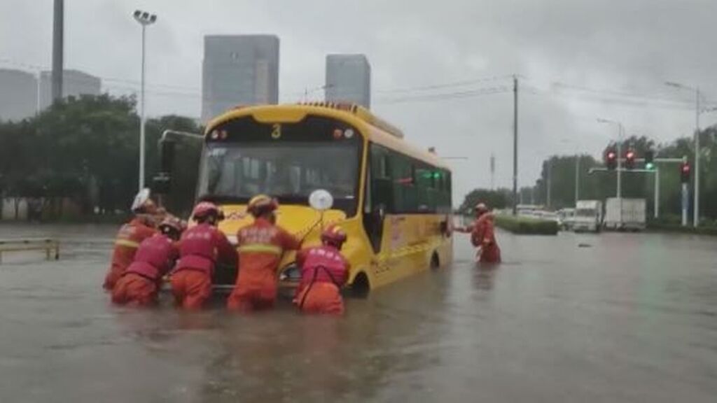 Las lluvias torrenciales en China: más de una decena de muertos y miles de evacuados