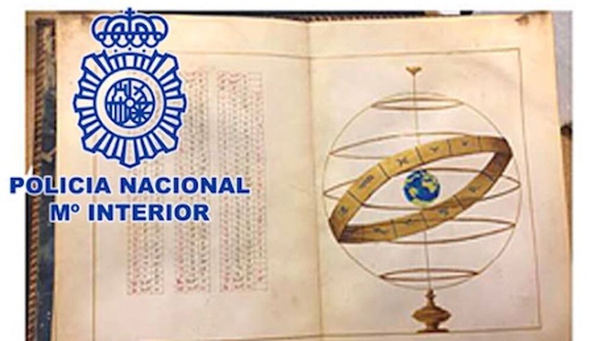 Recuperan el 'Atlas Portulano', un manuscrito del siglo XVI valorado en dos millones de euros Recuperan el 'Atlas Portulano', un manuscrito del siglo XVI valorado en dos millones de euros