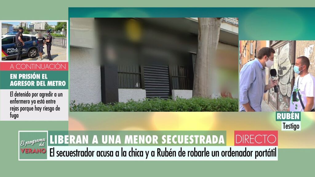 Un testigo del presunto secuestro de una joven de 15 años en Carabanchel: “La acusó de robarle un ordenador”