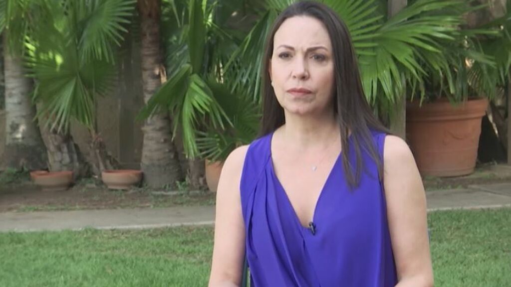 Maria Corina Machado: "El gobierno de Sánchez no quiere lo mismo que el pueblo de Venezuela"