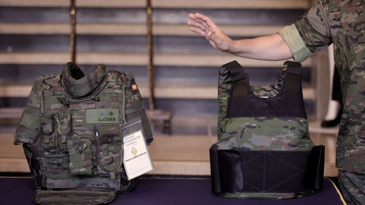 Las militares tendrán en septiembre un chaleco antifragmentos adaptado a su fisionomía