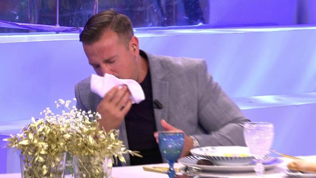 Rafa Mora escupe el plato