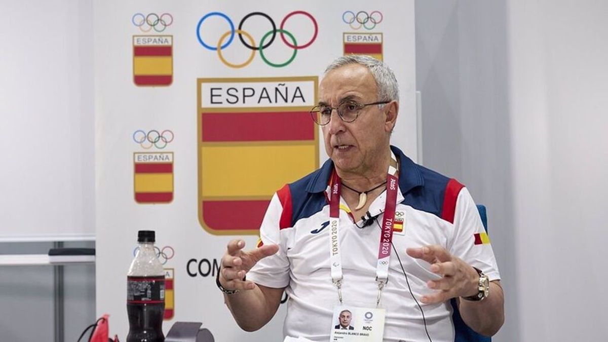 El presidente del Comité Olímpico Español, Alejandro Blanco: "Ha nacido una estrella mundial del taekwondo" El presidente del Comité Olímpico Español, Alejandro Blanco: "Ha nacido una estrella mundial del taekwondo"