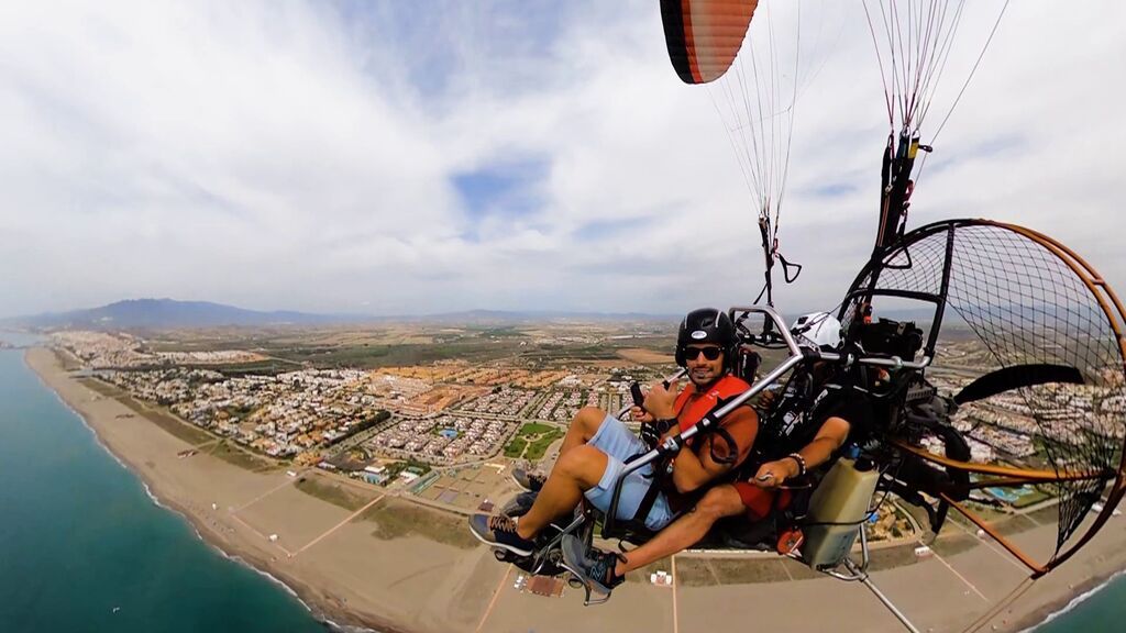 Las playas de Almería, desde el aire.