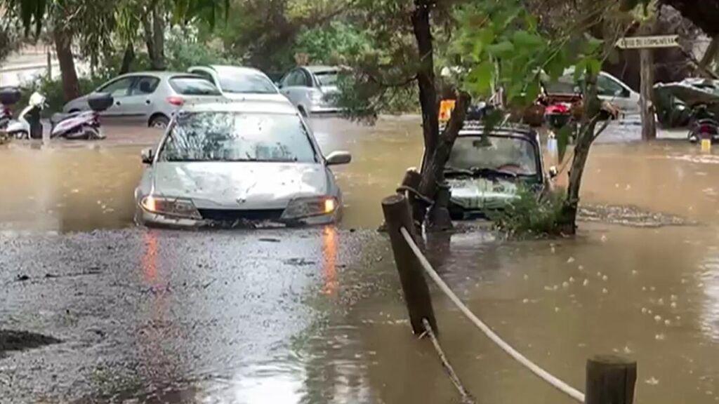 Fuertes tormentas en la Comunidad Valenciana: las lluvias descargan hasta 62 litros/m2