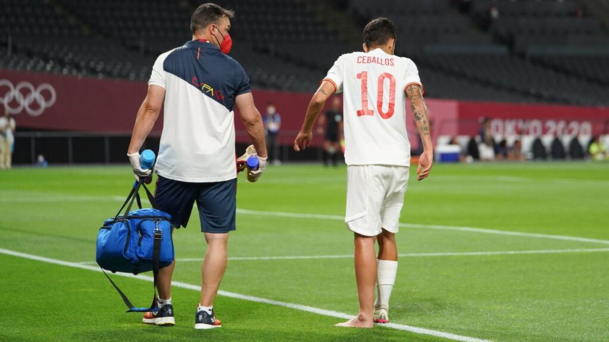 España no descarta a Ceballos y mantienen sus esperanzas para que pueda jugar: podría llegar a las semifinales si la Selección se clasifica España no descarta a Ceballos y mantienen sus esperanzas para que pueda jugar: podría llegar a las semifinales si la Selección se clasifica