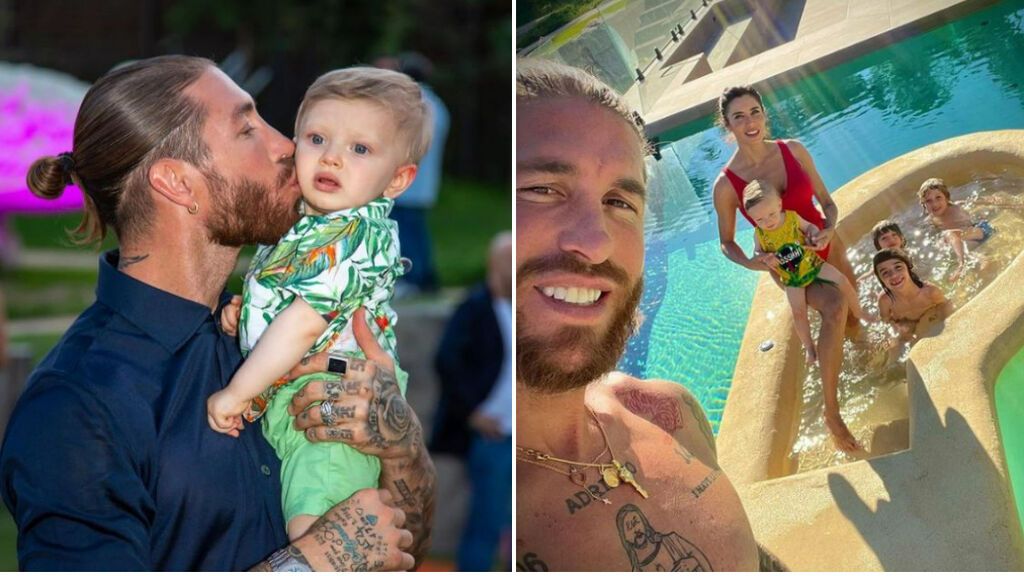 La emotiva felicitación de cumpleaños de Sergio Ramos a su hijo Adriano: "Tenemos suerte de tenerte, de enseñarte"