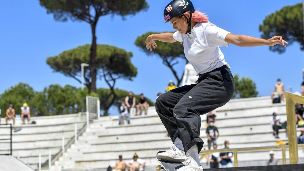 Andrea Benítez, la primera mujer en competir en unos juegos olímpicos en skate: "Estoy muy orgullosa"