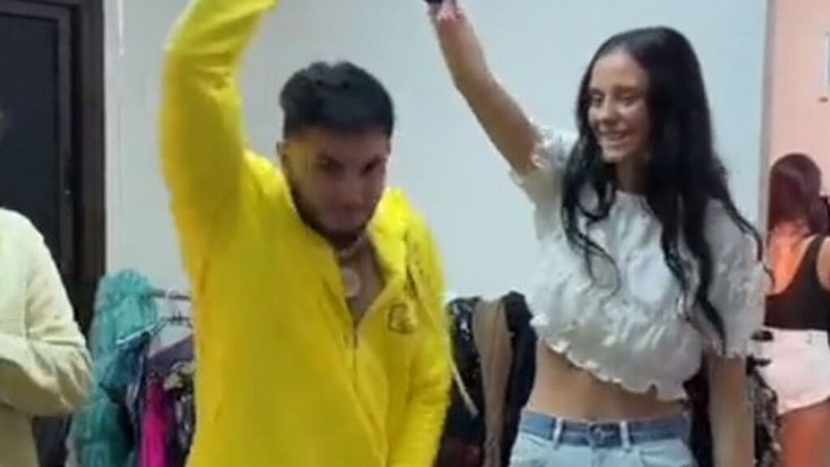 Victoria Federica bailando con Omar Montes Victoria Federica bailando con Omar Montes