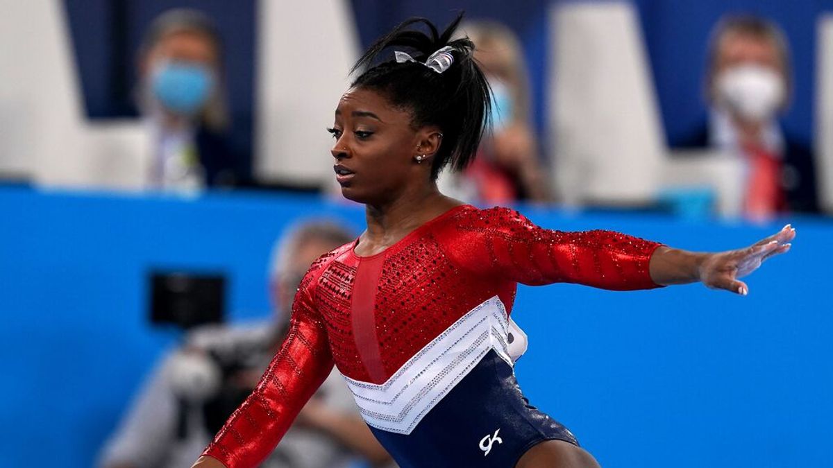 Simone Biles: "Tengo que centrarme en mi salud mental" Simone Biles: "Tengo que centrarme en mi salud mental"