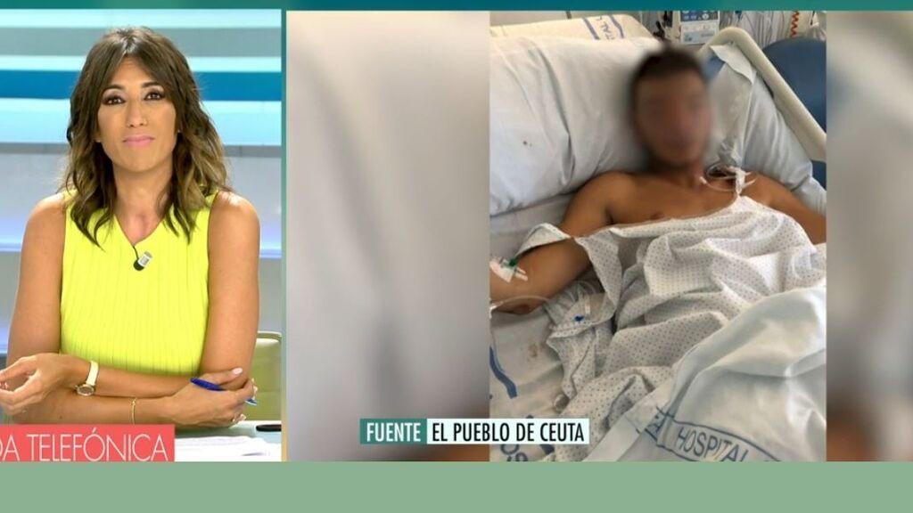 El padre del menor apuñalado en Ceuta entre 7 personas