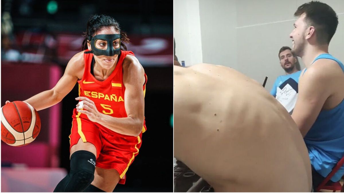 Cristiano Ouviña y Luka Doncic, entre otros, se saltan los protocolos de la Villa Olímpica con una fiesta privada: sin mascarilla y fumando cachimba Cristiano Ouviña y Luka Doncic, entre otros, se saltan los protocolos de la Villa Olímpica con una fiesta privada: sin mascarilla y fumando cachimba