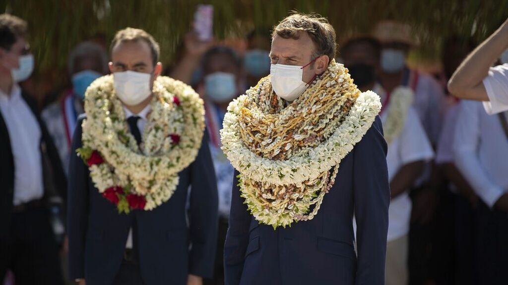 La visita de Macron a Polinesia