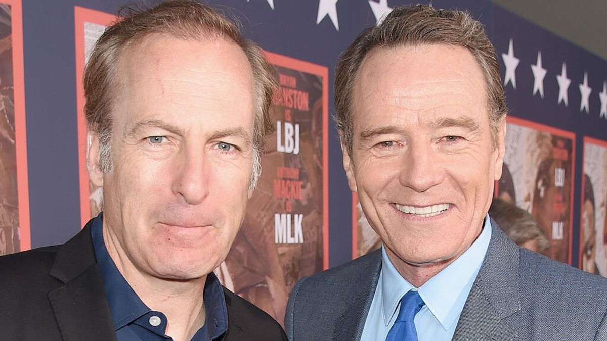 Bob Odenkirk con Bryan Cranston Bob Odenkirk con Bryan Cranston