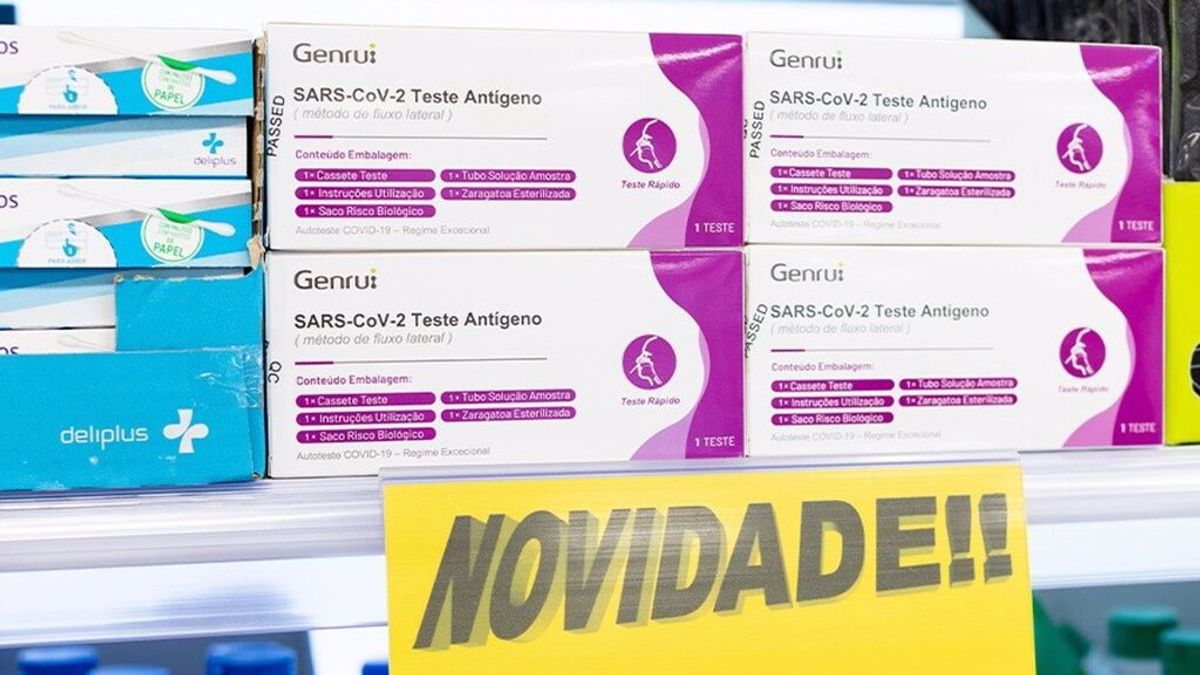Mercadona empezará a vender test rápidos de antígenos en sus supermercados de Portugal este viernes Mercadona empezará a vender test rápidos de antígenos en sus supermercados de Portugal este viernes